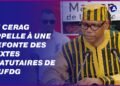 Politique : le CERAG lance un appel à la refondation de l’UFDG