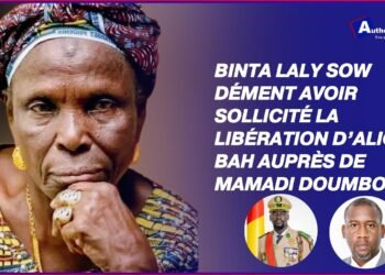 Binta Laly Sow dément avoir sollicité la libération d’Aliou Bah auprès de Mamadi Doumbouya