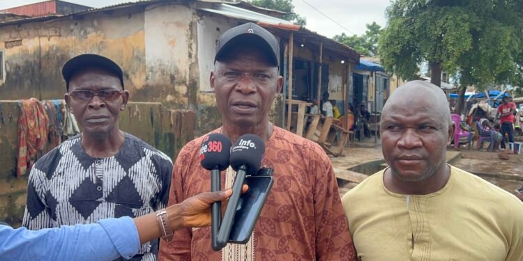 Conakry : un motard et sa passagère emportés par les eaux à Dabondy École