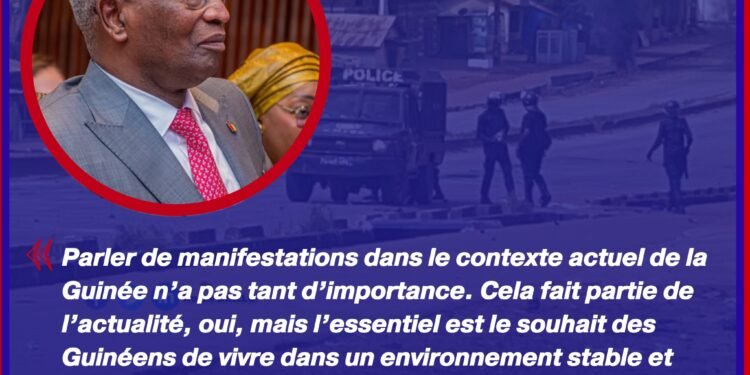 Guinée : le Premier ministre Amadou Oury Bah met en garde contre les manifestations annoncées par les Forces Vives