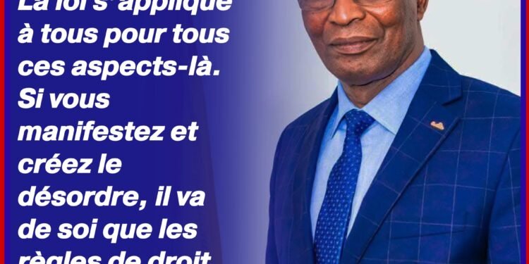 Guinée : le Premier ministre Amadou Oury Bah met en garde contre les manifestations annoncées par les Forces Vives