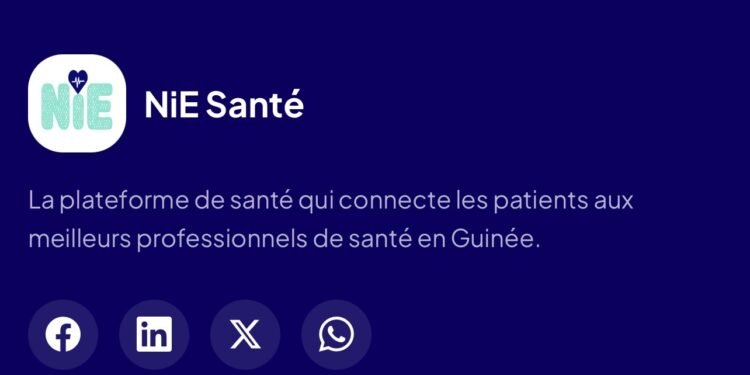 Guinée : NiE Santé, l’innovation qui rapproche les citoyens des soins