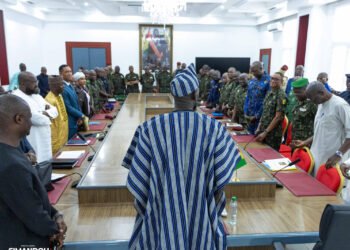 Sécurité nationale : Mamadi Doumbouya réunit le Conseil supérieur de défense nationale