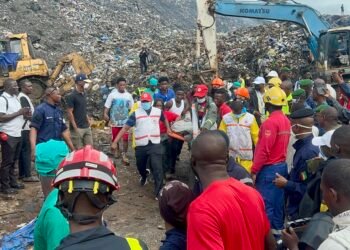 Conakry : un éboulement à la décharge de Dar-Es-Salam fait plusieurs victimes